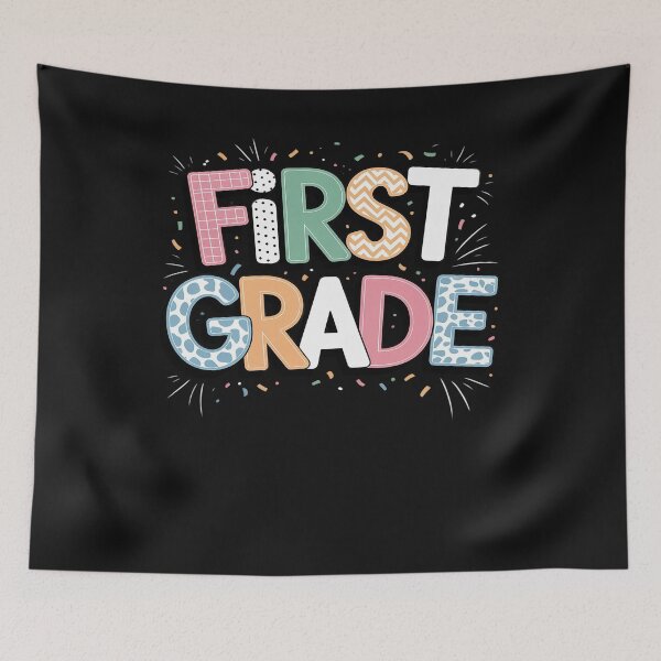 Item preview, First Grade Teacher Student Happy First Day Back To School designed and sold by GaryPacheco6.
