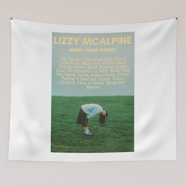Item preview, lizzy mcalpine older (and wiser) poster  designed and sold by edenwilliamss.