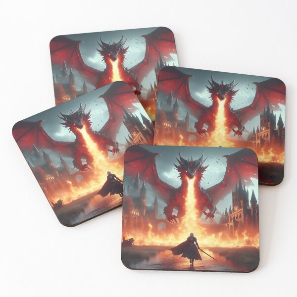 Item preview, Fire Dragon Comfort designed and sold by GalleryBrisArt.