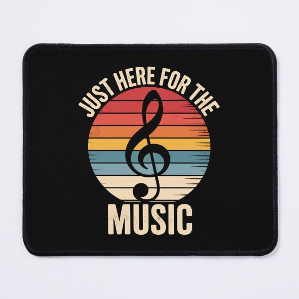 Item preview, Just Here For The Music designed and sold by FadeOfThrone.