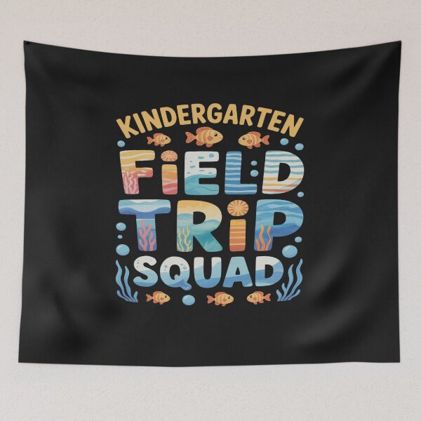 Item preview, Fish Aquarium Kindergarten Field Trip Squad Teacher Student designed and sold by GaryPacheco6.