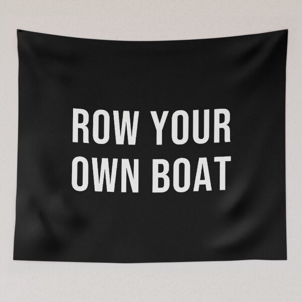 Item preview, Row Your Own Boat designed and sold by AndreaBonnie.