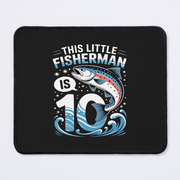 Item preview, fishing party 10 year old Birthday Fisherman 10th Fisher Boy designed and sold by GaryPacheco6.