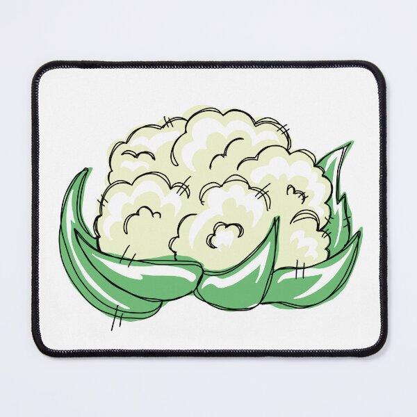 Item preview, Cauliflower with white Background designed and sold by missmann.