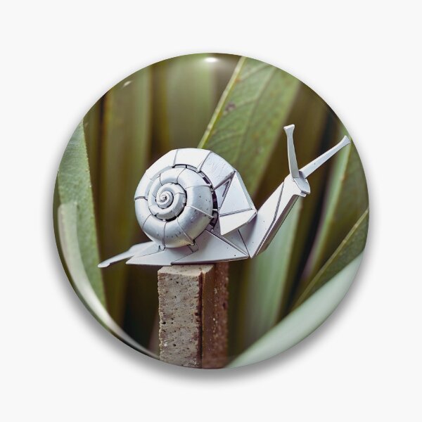 Item preview, Cute Origami Snail Grass Paper Crafts designed and sold by TackyTime.