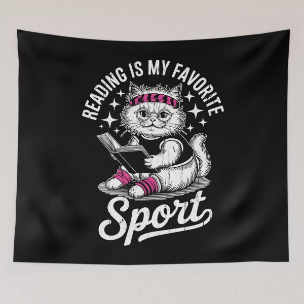 Item preview, Reading Is My Favorite Sport designed and sold by PeggyBeverly.