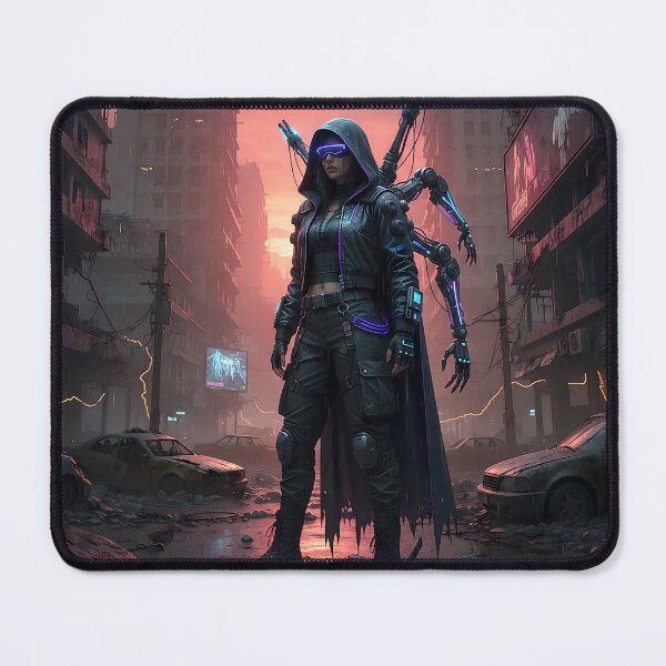 Item preview, Cyberpunk girl designed and sold by Cat4Box.