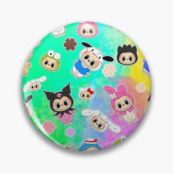 Item preview, Labubu X Kawaii Pattern Color v3 designed and sold by Diyanggostyle.