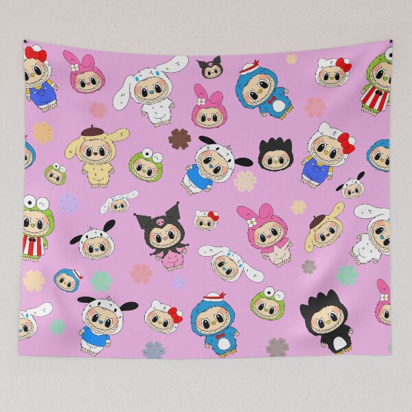 Item preview, Labubu X Kawaii Pattern Color v2 designed and sold by Diyanggostyle.