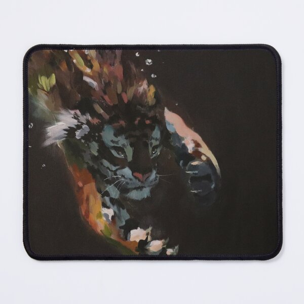 Item preview, Tiger Diving Underwater Acrylic Ocean Adventure Print designed and sold by threshmeat.