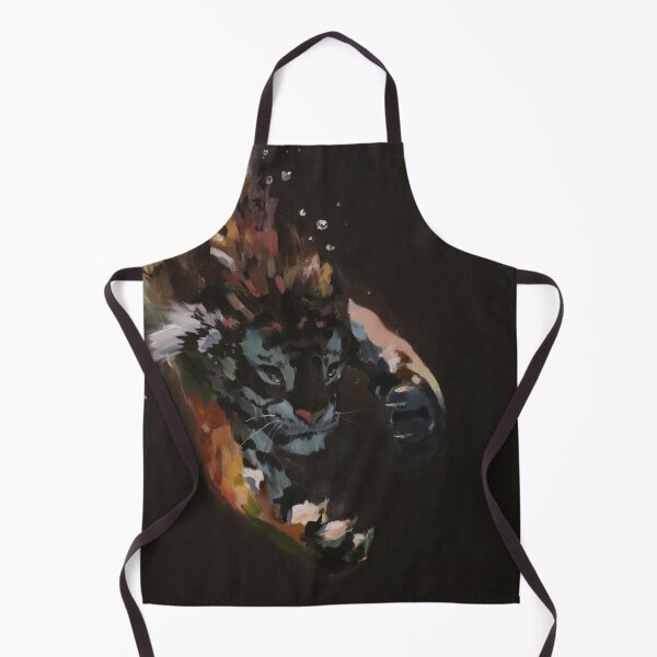 Item preview, Tiger Diving Underwater Acrylic Ocean Adventure Print designed and sold by threshmeat.