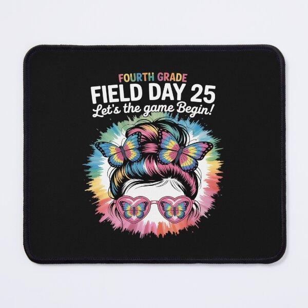 Item preview, Fourth Grade Field Day 2025 Game Begin Messy Bun Teacher Kid designed and sold by GaryPacheco6.