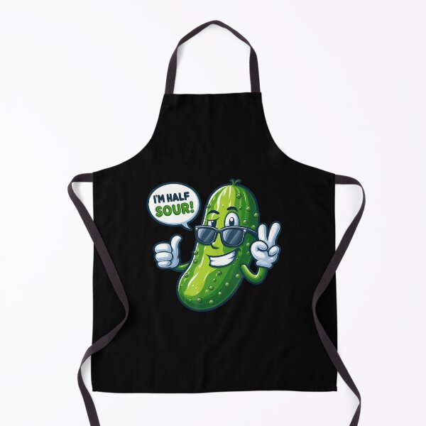 Item preview, I'M Half Sour Funny Pickle designed and sold by JaimeTrudie.