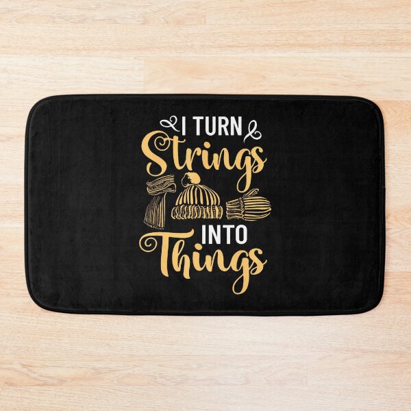 Item preview, I Turn Strings Into Things Sewer Stitcher Sewing Quilter designed and sold by EileenDeana.