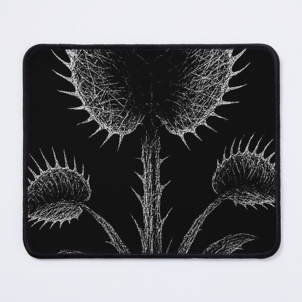 Item preview, Venus Flytrap Illustration – Carnivorous Plant Scratch Art designed and sold by Mortisigil.