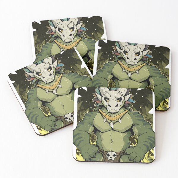 Item preview, Muscular Lihzahrd Witch Doctor Jungle Guardian designed and sold by KaMow.