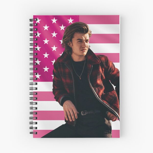 Item preview, Joe Keery Steve Harrington Pink Flag designed and sold by lavndershrtdays.