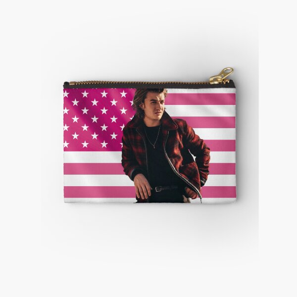 Item preview, Joe Keery Steve Harrington Pink Flag designed and sold by lavndershrtdays.