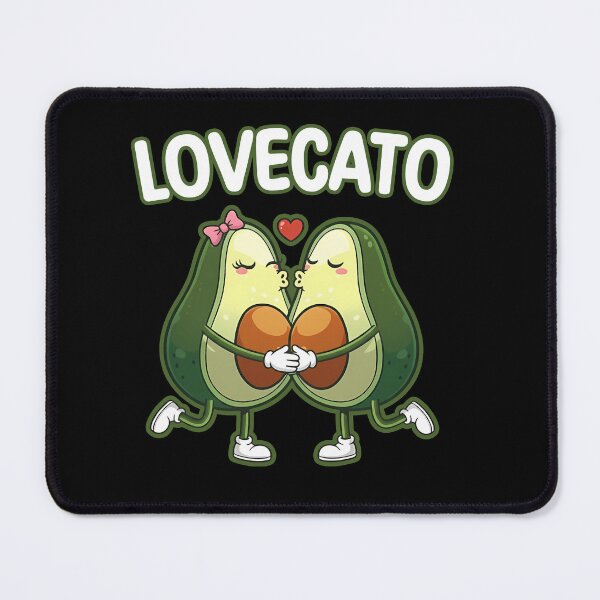 Item preview, Lovecato Cute Avocado Couple T-Shirt designed and sold by LarryMBrown.