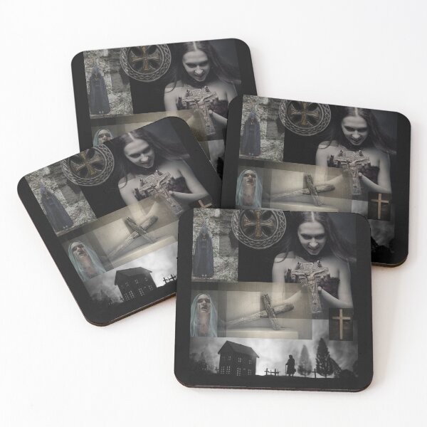 Item preview, Scary Vampire Photo Montage Design designed and sold by EarthArtDesigns.