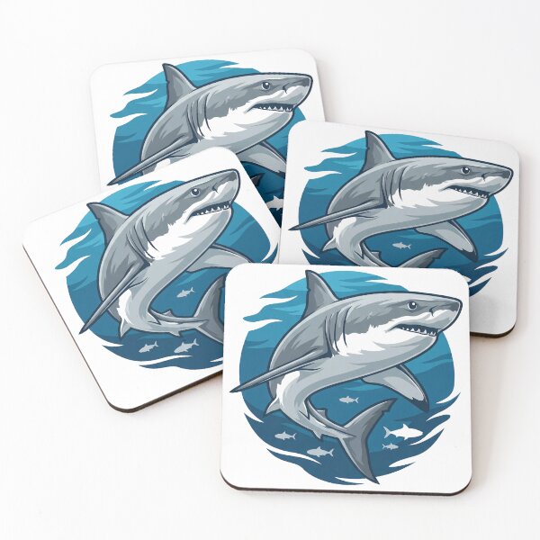 Item preview, Majestic Great White Powerful Ocean Swimmer designed and sold by Quillway.