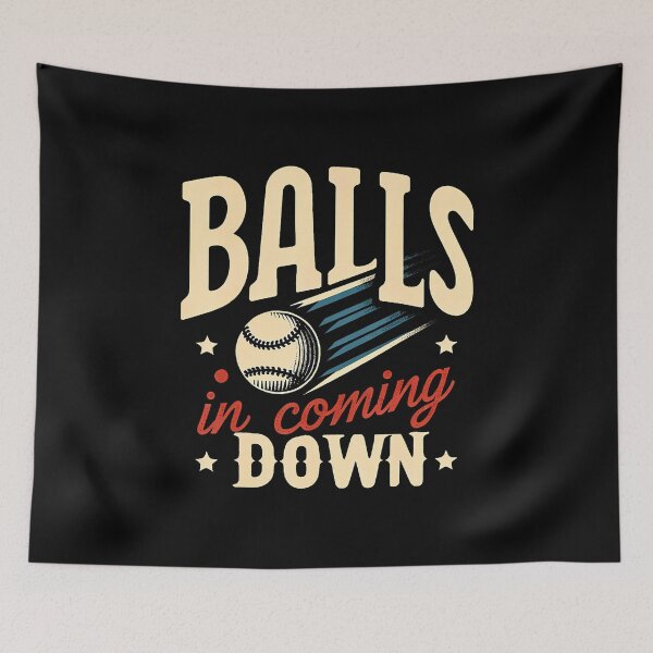 Item preview, Balls In Coming Down Baseball Outfielder Catcher - designed and sold by SarahLeanne1.