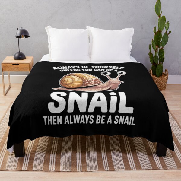 Item preview, Always Be Yourself Unless You Can Be A Snail Gift Slug designed and sold by Moxizz.