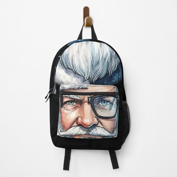 Item preview, Half Santa Half Gamer Headset Portrait Illustration designed and sold by SoulenCify.