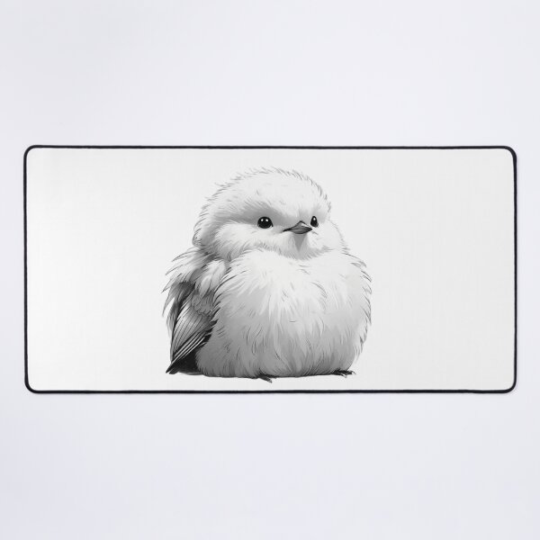 Item preview, Plump Long-tailed Shima Enaga – Minimal Illustration designed and sold by LEO'S CREATURE れおずくりーちゃー.