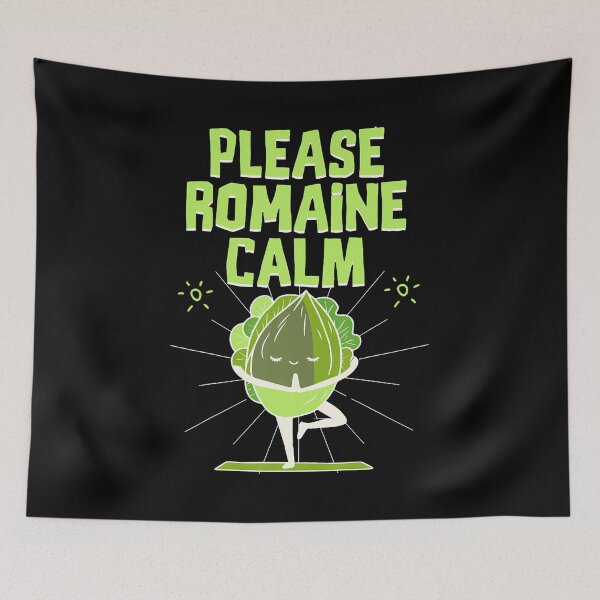 Item preview, Funny Please Romaine Calm Lettuce Pun designed and sold by EileenDeana.