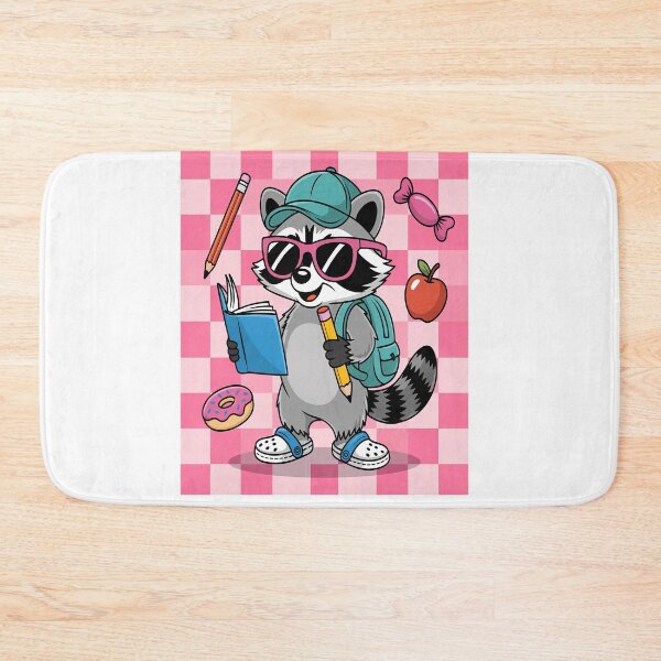 Item preview, Back To School  First Day Of School  Back To School Boy Girl School raccoon designed and sold by Moxizz.