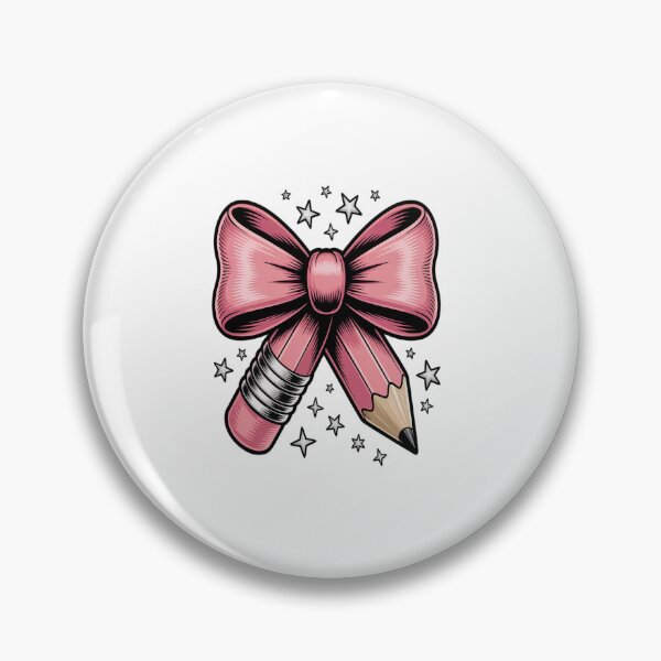 Item preview, back to school Coquette Bow penicl teacher kids designed and sold by Moxizz.