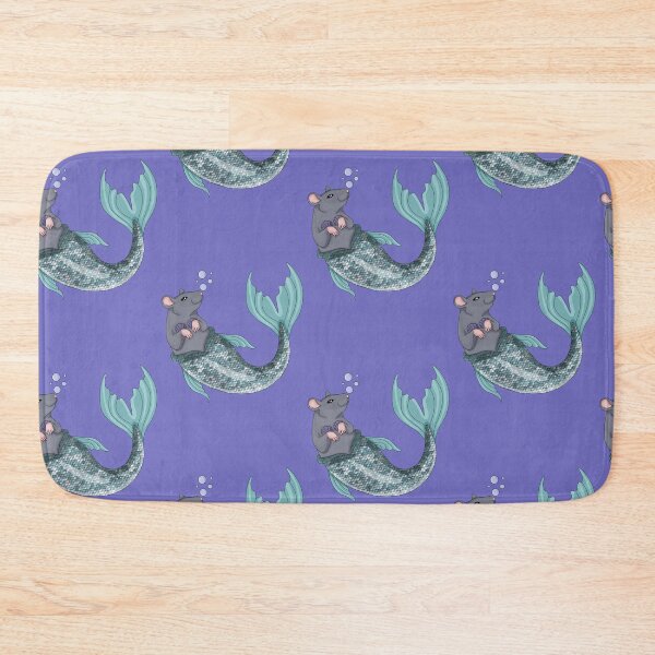 Item preview, Mermaid Rat designed and sold by Cozy Little Doodles by Hosha’na.