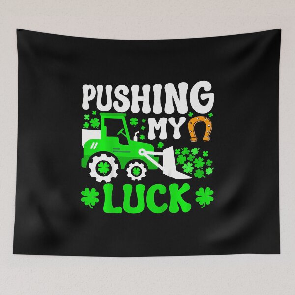 Item preview, Pushing My Luck Tractor Truck St Patricks Day Toddler designed and sold by SarahLeanne1.