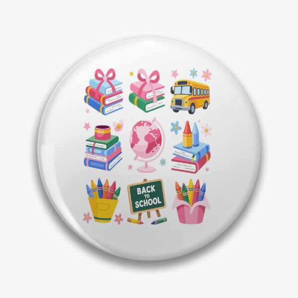 Item preview, Back To School Cute Teacher Coquette Pencil Bow School Bus designed and sold by Moxizz.