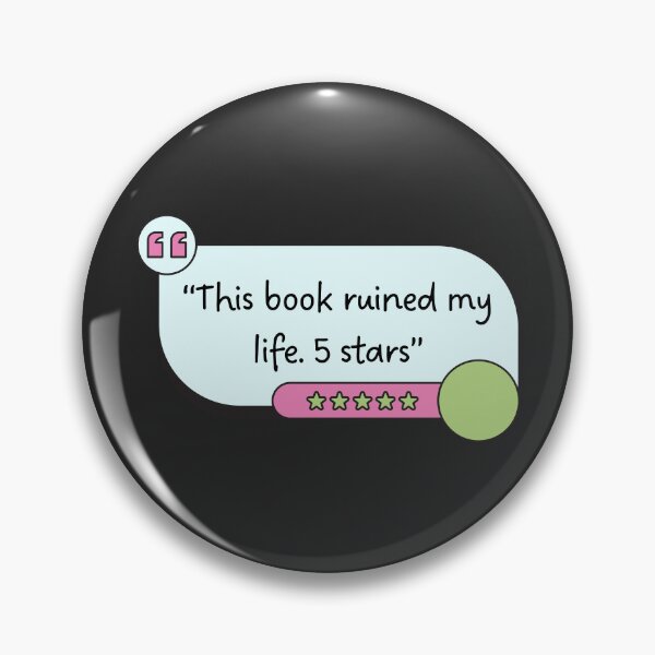 Item preview, This Book Ruined My Life Five Stars  designed and sold by Neadoodles.