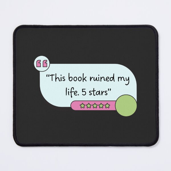 Item preview, This Book Ruined My Life Five Stars  designed and sold by Neadoodles.