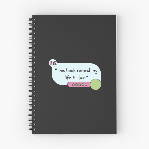 Item preview, This Book Ruined My Life Five Stars  designed and sold by Neadoodles.