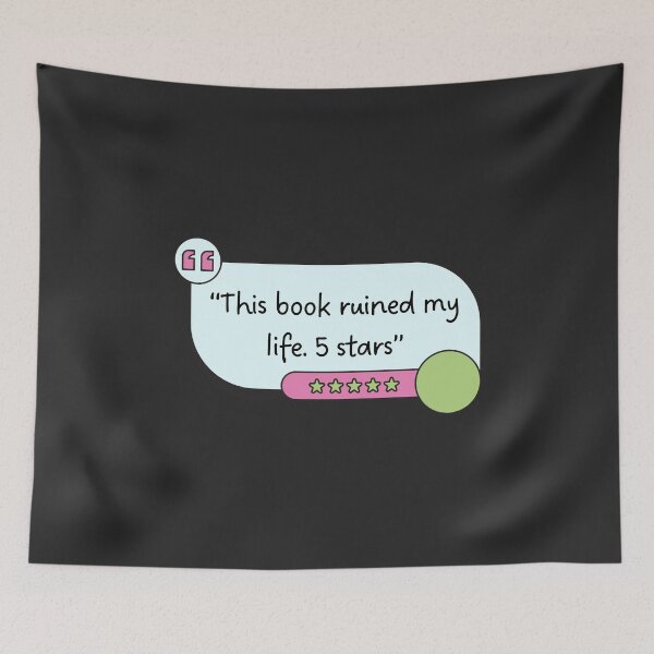 Item preview, This Book Ruined My Life Five Stars  designed and sold by Neadoodles.