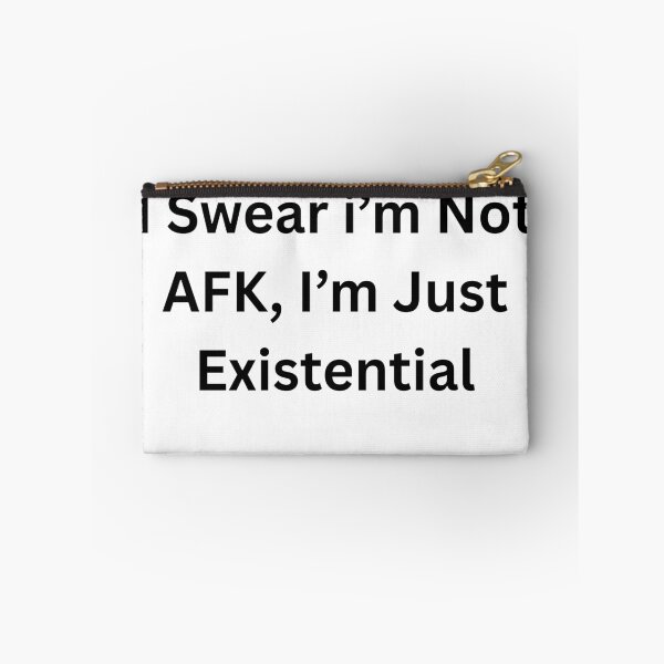 Item preview, Not AFK Existential T-Shirt-Funny VRChat Gamer Meme designed and sold by nightN.