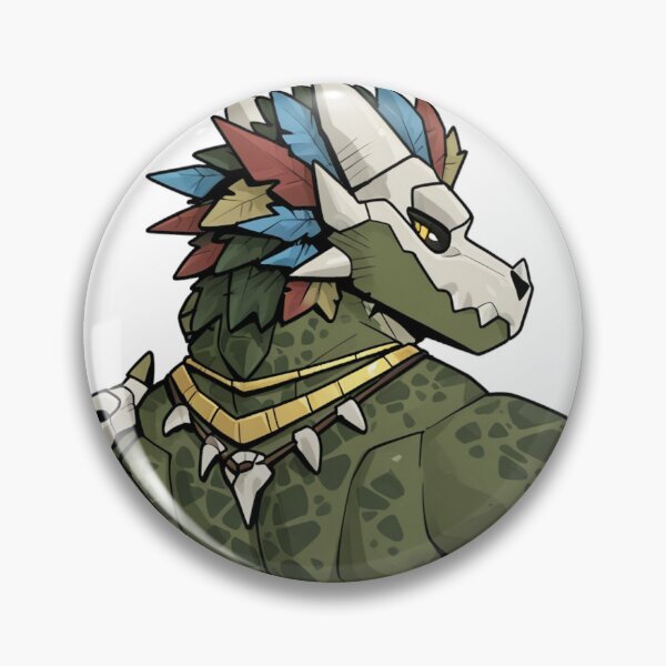 Item preview, Muscular Lihzahrd Witch Doctor Displaying Strong Back designed and sold by KaMow.