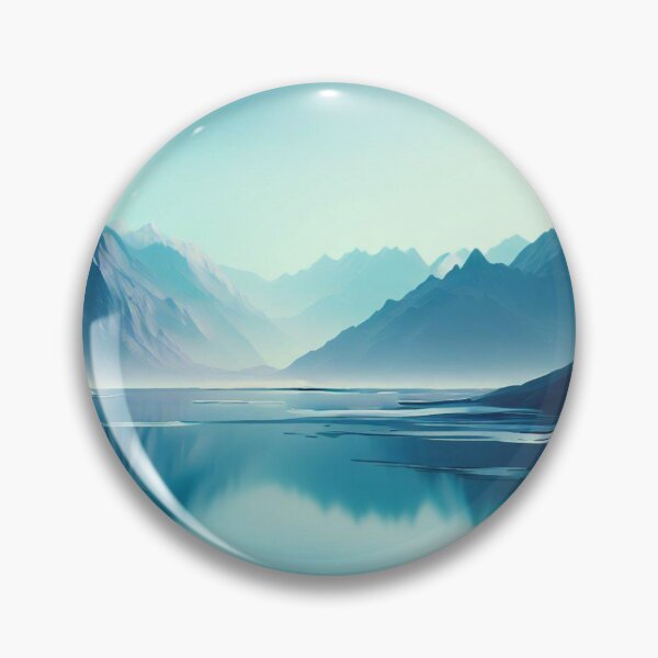 Item preview, Icy Mountain Landscape  designed and sold by Dreaming-ideas.