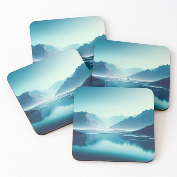 Item preview, Icy Mountain Landscape  designed and sold by Dreaming-ideas.