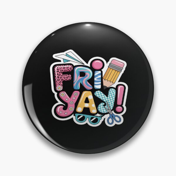 Item preview, Fri-Yay Happy Friday Weekend Teacher Student Back To School designed and sold by JessicaWalshdf.