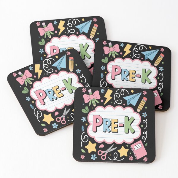 Item preview, Back to School Pre-K Preschool Preppy Teacher Girls designed and sold by Moxizz.