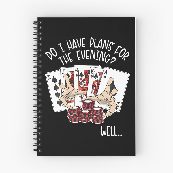 Item preview, Plans For The Evening Poker Hands Texas Holdem Player Poker designed and sold by MavisJoseph.