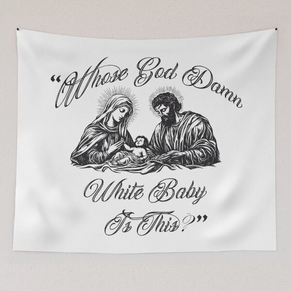 Item preview, Whose White Baby Is This? designed and sold by TeeArcade84.