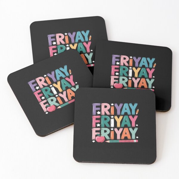 Item preview, FRIYAY Happy Weekend Trip Friday Teacher Student Kid Fri Yay designed and sold by JessicaWalshdf.