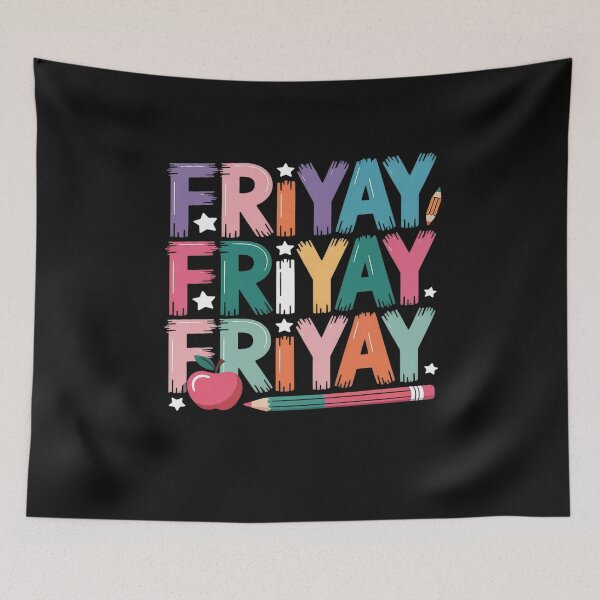 Item preview, FRIYAY Happy Weekend Trip Friday Teacher Student Kid Fri Yay designed and sold by JessicaWalshdf.