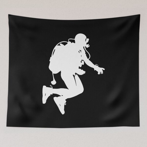 Item preview, I Love Diving Scuba Diving Illustration designed and sold by MavisJoseph.
